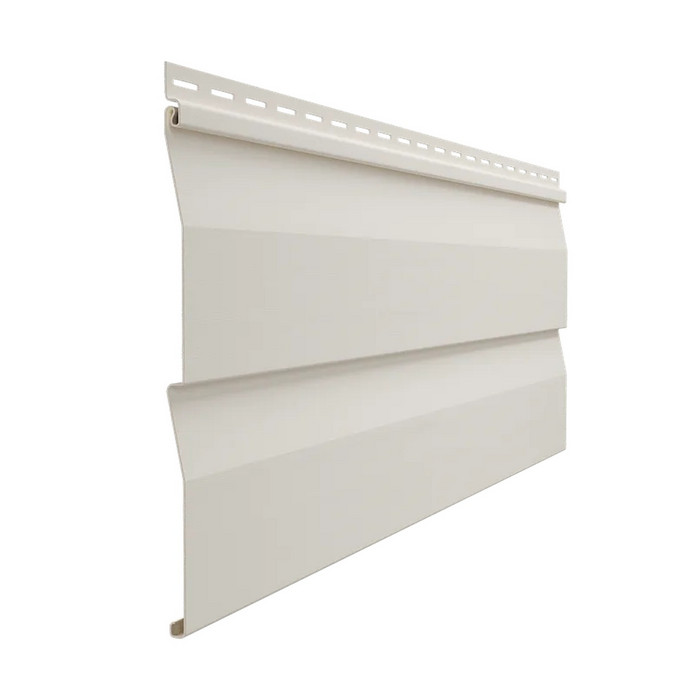 Виниловый сайдинг Docke Корабельный брус D4.5DL STANDARD пломбир 3000х232